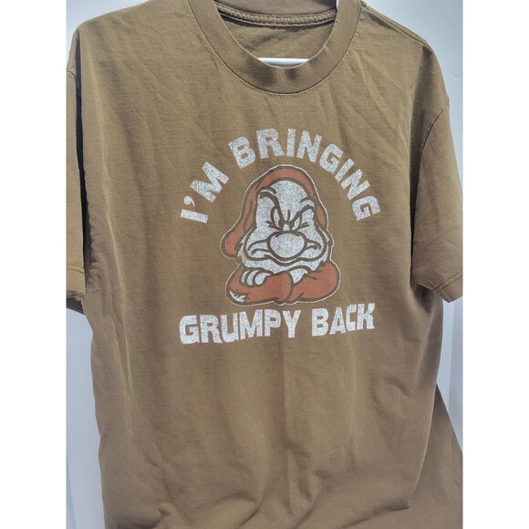 Disney Snow White And The Seven Dwarfs I’m Bringing Grumpy Back T-Shirt‎ XL - Picture 3 of 13